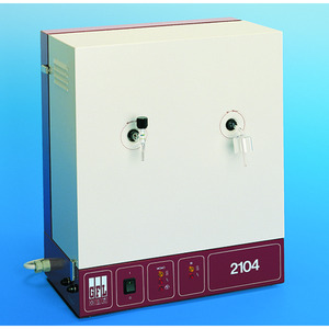 Double water distillation units