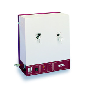 Double water distillation units