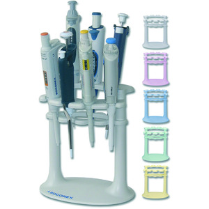 Soportes para micropipetas monocanal, modelo 337