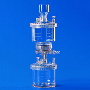 Vacuum or pressure filtration apparatus, Typ 16510, PC, Type PC filtration apparatus, Volume 250 ml, Filter size Ø 47mm mm