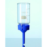 Unité de filtration en verre DURAN  avec support en polypropylène