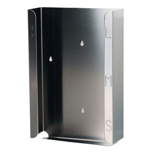 Caja dispensadora para guantes, acero inoxidable