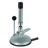 Bunsen burner with lever cock