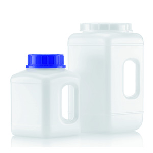 Frascos cuadrados de cuello ancho serie 311, HDPE