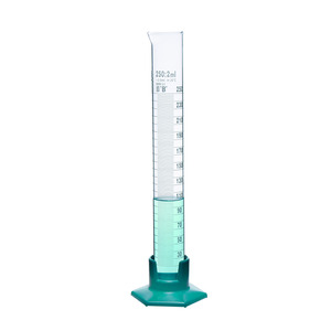 Probetas graduadas, vidrio de borosilicato 3.3, forma alta, clase B, graduación blanca