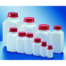 Bottiglie quadrate per reagenti, PE-HD