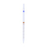 Pipetas graduadas para el cultivo de tejidos, vidrio transparente, graduación de mancha ámbar Pipetas graduadas para el cultivo de tejidos, vidrio transparente, graduación de mancha ámbar