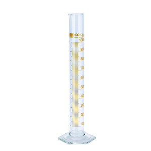 Probetas graduadas, DURAN<sup>®</sup>, forma alta, clase B, graduación en ámbar