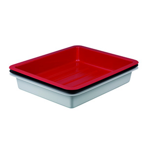 Bandejas para fotografía de perfil alto LaboPlast<sup>®</sup>, PVC, con molduras en la base
