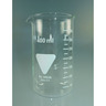 Vaso de precipitados, vidrio de borosilicato 3.3, forma alta
