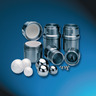 Bolas de molienda, PTFE con núcleo de acero Bolas de molienda, PTFE con núcleo de acero