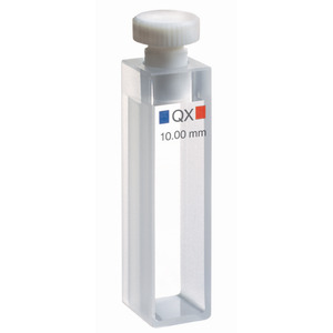 Macro cuvette per misure di assorbimento, Range-NIR, vetro al quarzo Range esteso