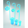 Tubos de muestreo DispoDipper LaboPlast® / SteriPlast®, PP, azul transparente