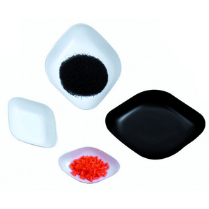 Navecillas de pesaje LLG, PS, forma de diamante, antiestáticas