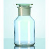Bottiglie per reagenti a bocca larga con tappo, vetro soda-lime