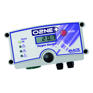 Monitor de seguridad de agotamiento de oxígeno O<sub>2</sub>NE+