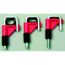 Curved tubing clamps stop-it, PVDF Curved tubing clamps stop-it, PVDF