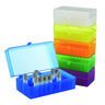 Cajas de almacenamiento de microtubos, PP, 50/100 pocillos Cajas de almacenamiento de microtubos, PP, 50/100 pocillos