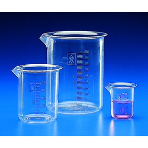 Vasos de precipitados graduados, PMP (TPX<sup>®</sup>), forma baja