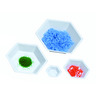 LLG-Hexagonal weighing boats, PS, antistatic LLG-Hexagonal weighing boats, PS, antistatic