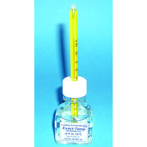 Termómetros de precisión LLG Exact-Temp, con relleno de alcohol azul