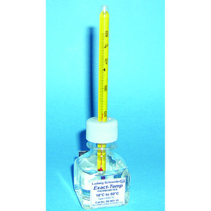 Termómetros de precisión LLG Exact-Temp, con relleno de alcohol azul