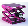 Swiss Boy laboratory jacks, anodised aluminium. Swiss Boy laboratory jacks, anodised aluminium.