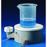 Magnetic stirrer, operated by water/air pressure Magnetic stirrer, operated by water/air pressure