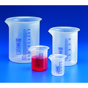 Vasos de precipitados, PP, forma baja