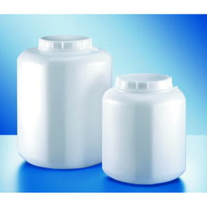 Frascos de boca ancha, con cierre, serie 357, HDPE