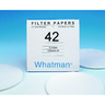 Papier filtre quantitatif type N° 42 Whatman sans cendres filtration rapide