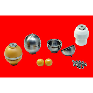 Vaso y bolas de molienda para mini-molino PULVERISETTE 23