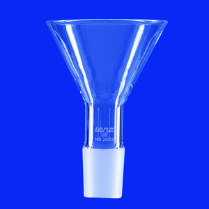 Powder funnels with NS cone, DURAN tubing