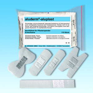 Dispensador de tiritas aluderm<sup>®</sup>-aluplast