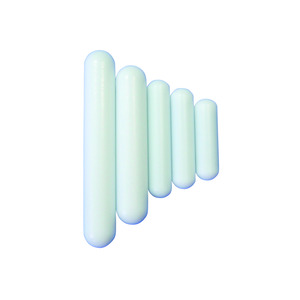 Barras de agitación magnéticas LLG, cilíndricas, PTFE, eco pack
