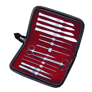 Estuche de instrumental de disección nr. III