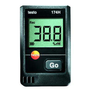 Registrador de datos de temperatura y humedad, texto 174 H