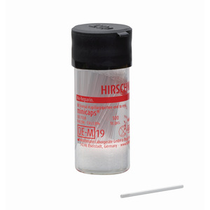 Micropipetas capilares desechables minicaps<sup>®</sup> DURAN<sup>®</sup>end-to-end según Prof. Dr. Delbrück