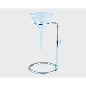 Soporte para embudos, acero cromado