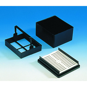 Staining trough with insert