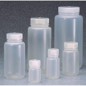 Frasco de boca ancha Nalgene Economy, PPCO, con tapón de rosca, PP