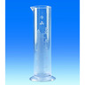 Measuring cylinders, SAN, low form, class B, moulded graduations