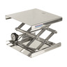 Laboratory jacks, 18/10-stainless steel