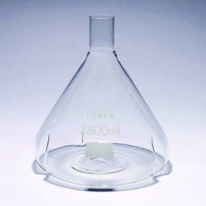 Matraces con deflectores Fernbach, vidrio Pyrex<sup>®</sup>