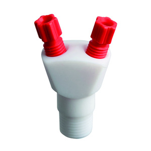 Colectores para conectores de tubos para SafetyWasteCaps