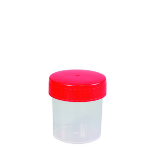 Vasos multiusos con tapón de rosca, PP