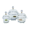 LLG-Vacuum desiccators, polycarbonate, round form, Heavy Duty LLG-Vacuum desiccators, polycarbonate, round form, Heavy Duty