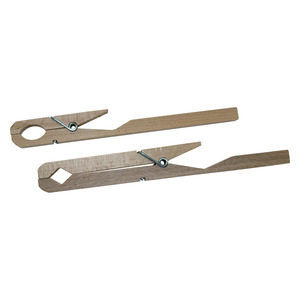 Pinzas para tubos de ensayo, madera