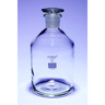 Reagent bottles, narrow-mouth, glass stopper, Pyrex