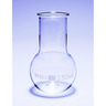 Ballons, fond plat, col large, Pyrex Ballons, fond plat, col large, Pyrex